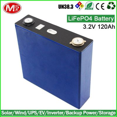China Hoge Energie 120Ah Ev/Opslag/Zonnemachtsbatterij van het Systeem de Navulbare Lithium LiFePO4 leverancier