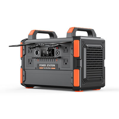 Solar Rechargeable Lithium Ion Power Station Portable Generator 1000W 220V