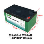 20Ah 12 van het de Batterijpak van het Voltlithium Batterijen Grote Capaciteit/Medische apparatuur
