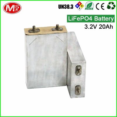 China 20Ah lithium Ionen Diepe Cyclus Batterijcellen/3,2 Volt Batterij voor Zonnelichten fabriek