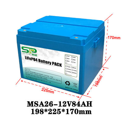 China Li-Polymeer LiFePO4 de Batterijpak van het 12 Voltlithium voor het Systeem van de Huis Zonne-energie fabriek