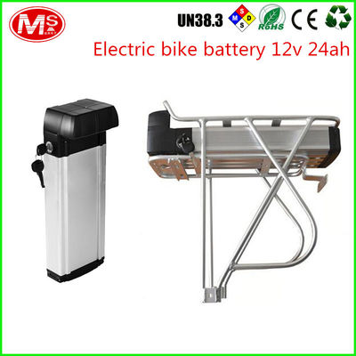 China LiFePO4 Elektrische Fietsbatterij 48v 1000w met Zilveren Vissendoos het 2000 Keer Cyclusleven fabriek
